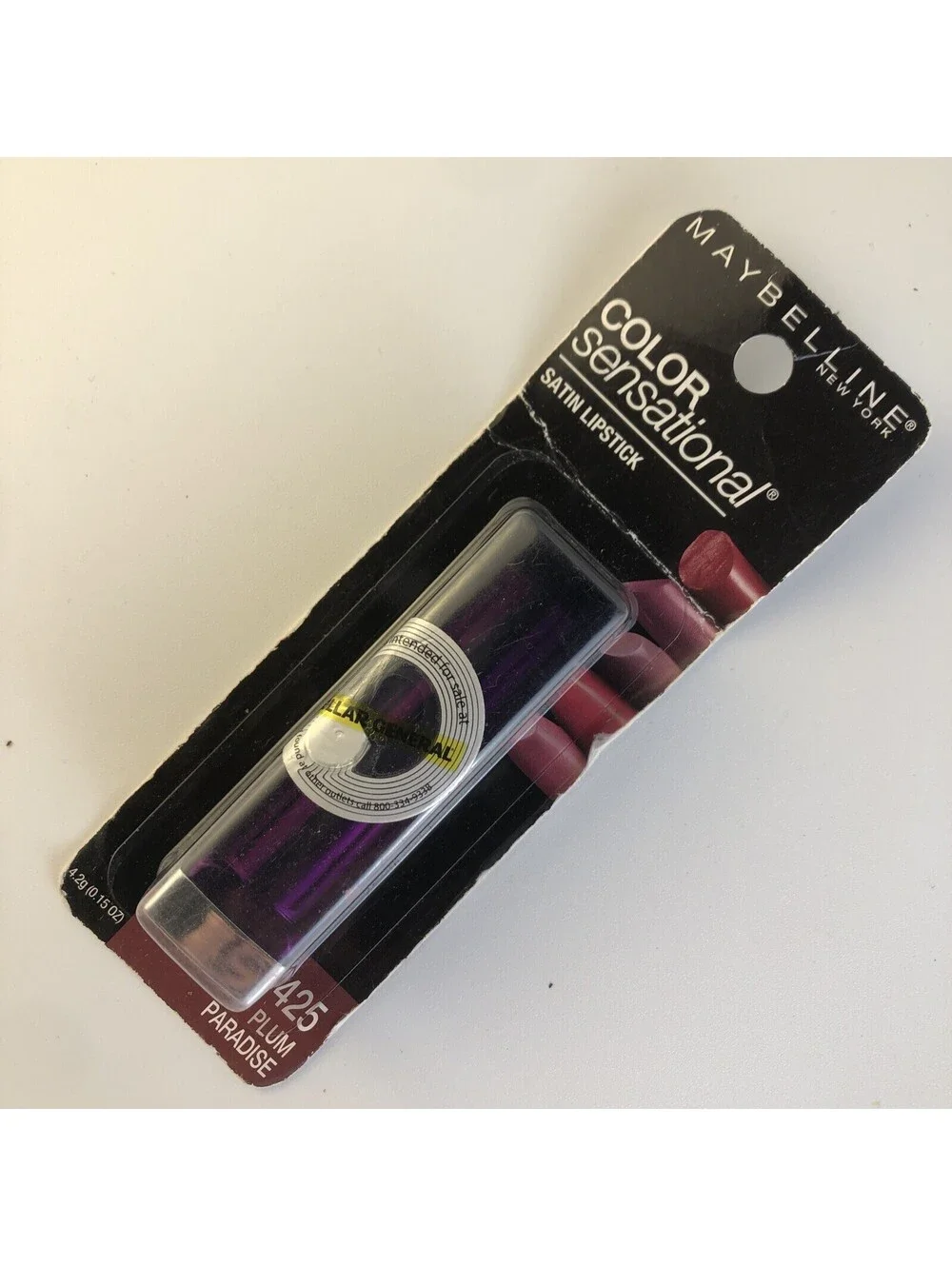 Maybelline Color Sensational Lipstick -  425 Plum Paradise